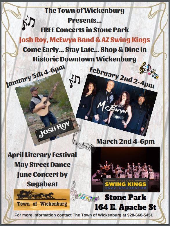 Free Concert in the Park Out Wickenburg Way